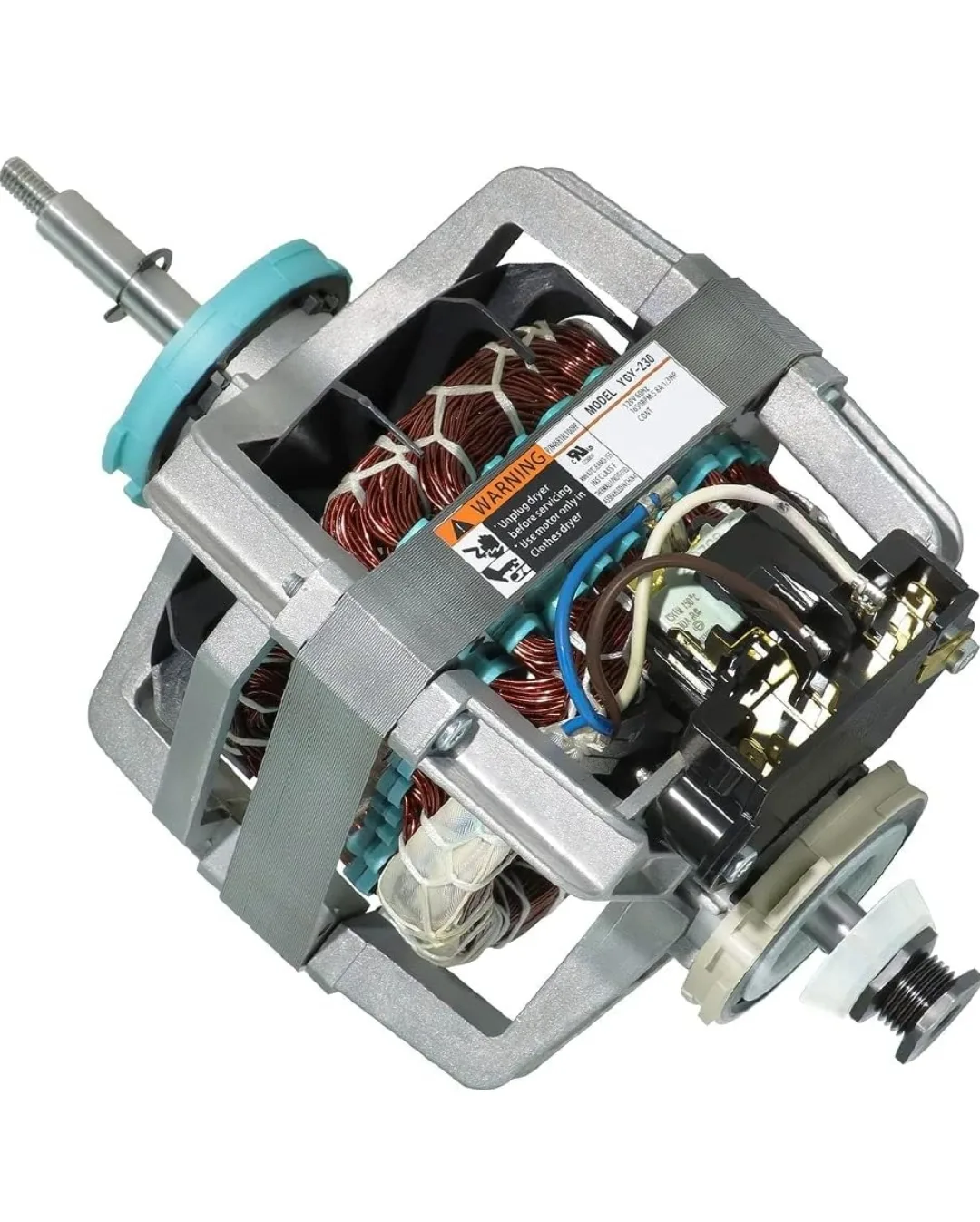 Upgraded BAY Direct 4681EL1008A Dryer Motor for LG Models image indicator(2)