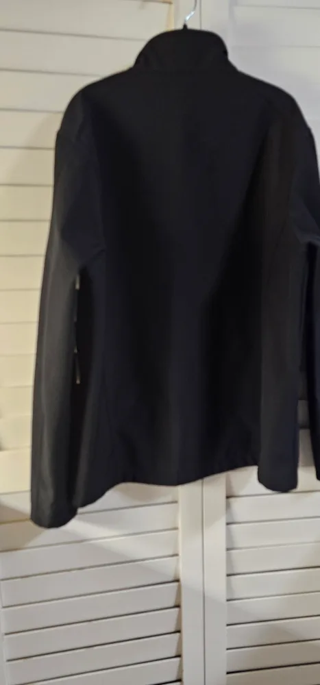 Men's Size Large Black Port Authority Soft Shell Jacket image indicator(9)