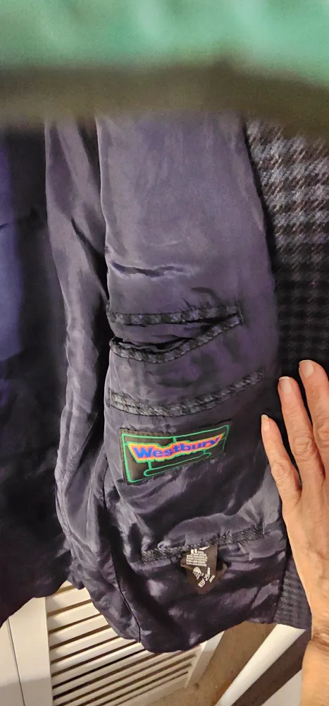 Men's Westbury Size 46  Houndstooth Jacket image indicator(8)