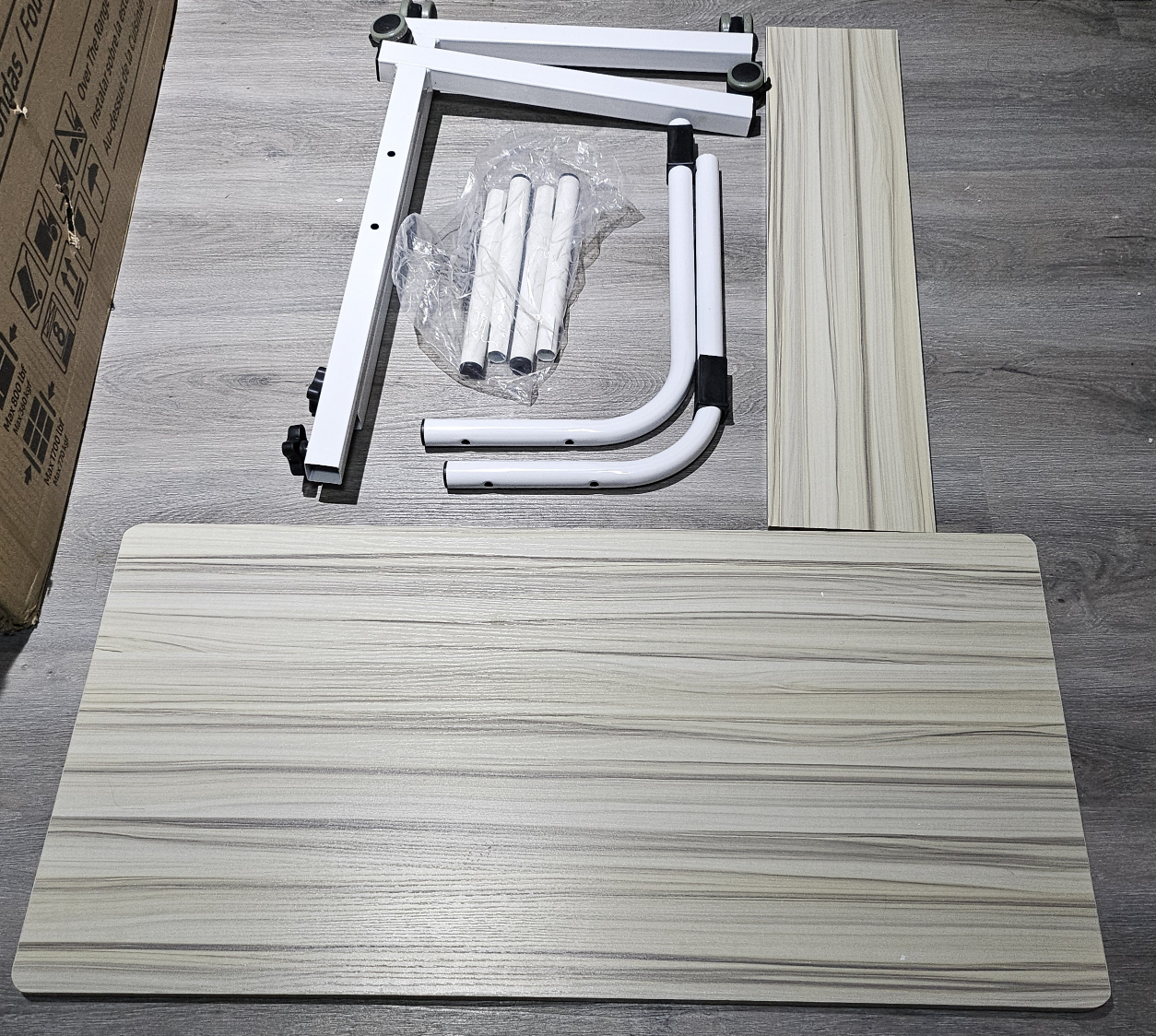 Adjustable Rolling Laptop Desk - Easy Assembly - photo 4