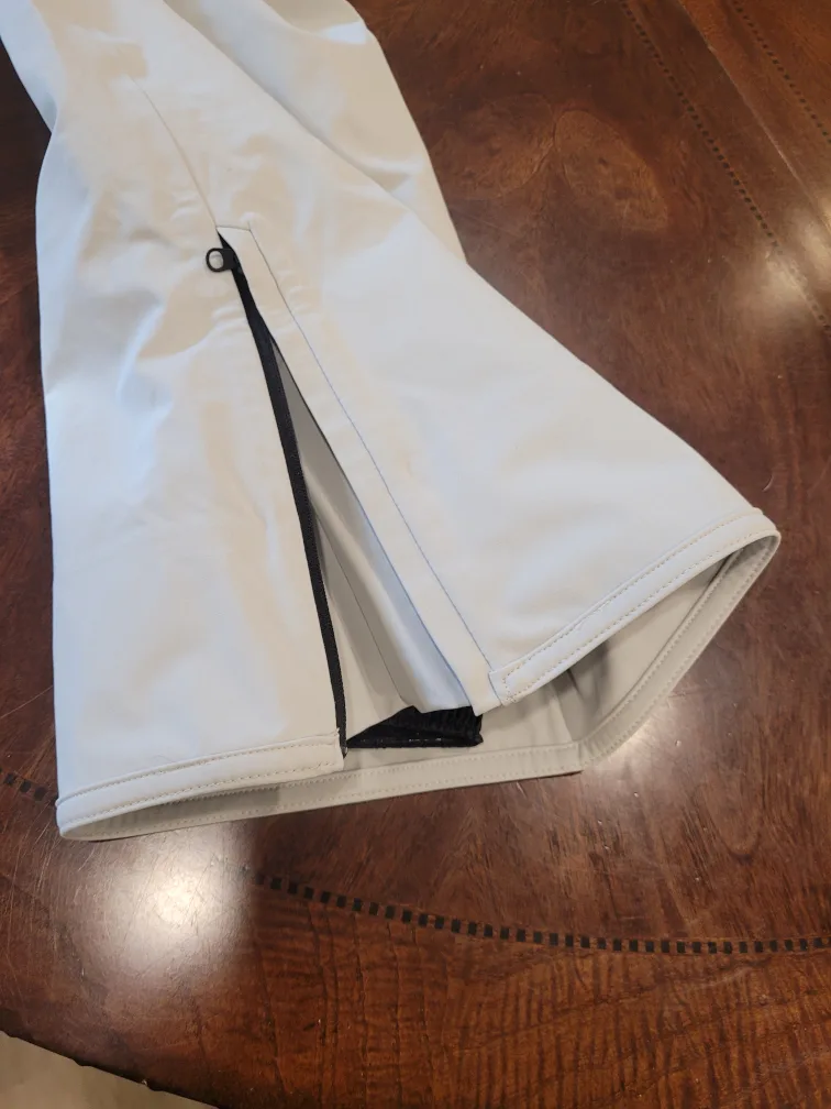 Theorem Bib Snow Pants / Ski Pants, Cream, size Small image indicator(4)