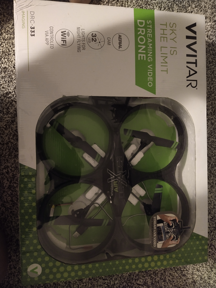 Vivitar Sky is the Limit Streaming Video Drone