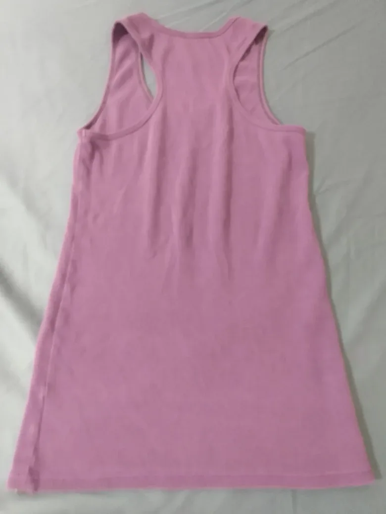 TNA Aritzia VINTAGE Purple ribbed tank top-S image indicator(3)
