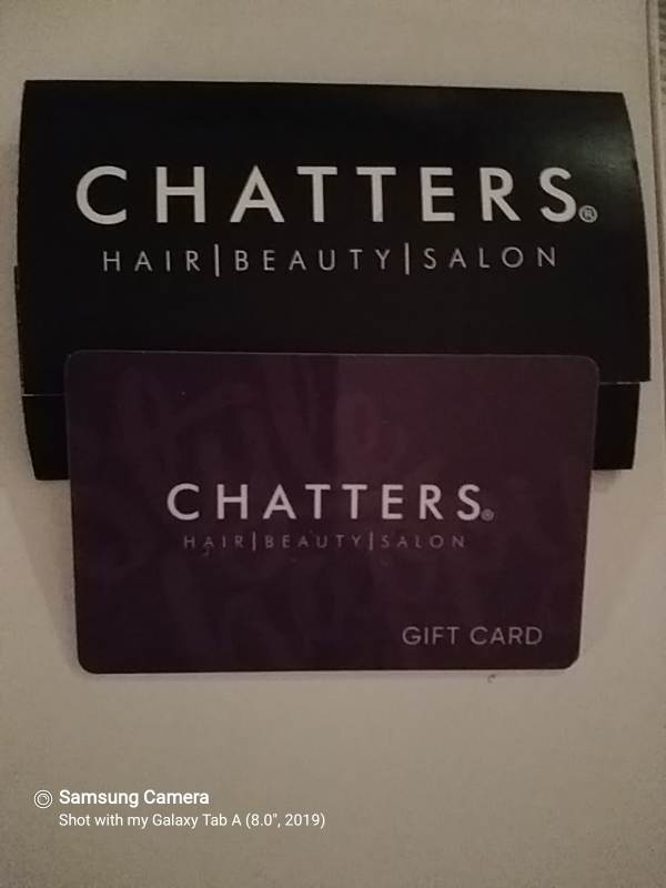 Chatters Gift Card  .use it at salon or the shop / online .