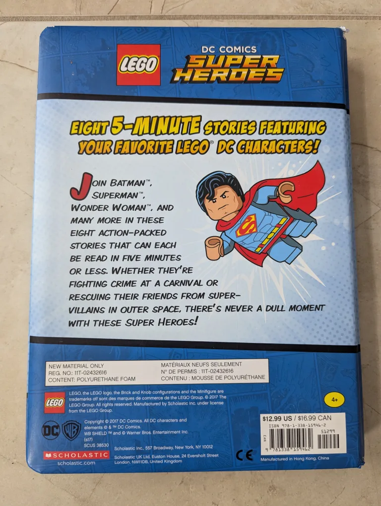 LEGO DC Comics Super Heroes 5-Minute Super Hero Stories Book image indicator(2)