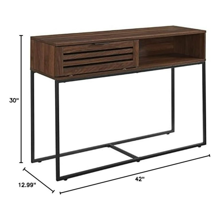 Modern Slat Entry/Desk/Dining Table - photo 2