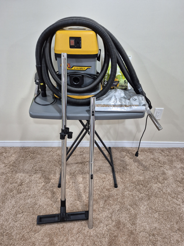 JohnnyVac AS5 Ghibli Canister Vacuum Cleaner with Attachments
