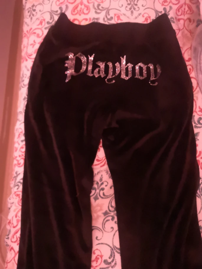 Playboy Velour Pants