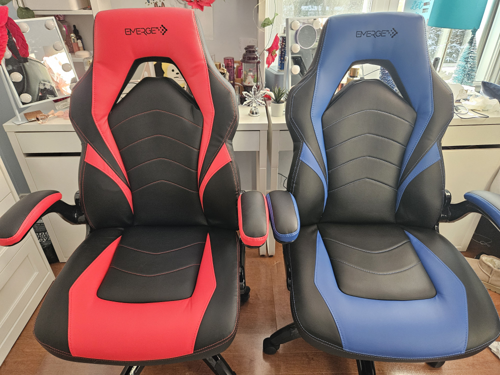 NEW Gaming Chair RED or BLUE Emerge Vortex