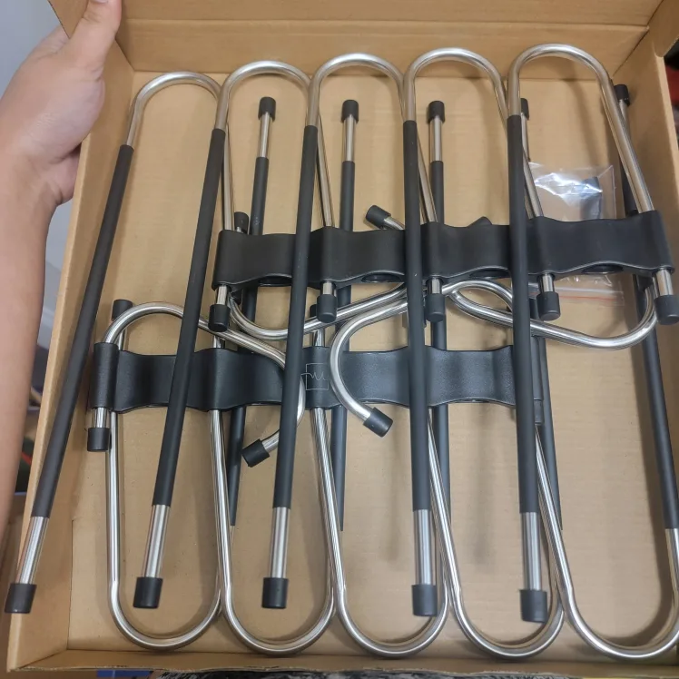 BNIB-MORALVE Pants Hangers Space Saving - 2 Pack image indicator(4)