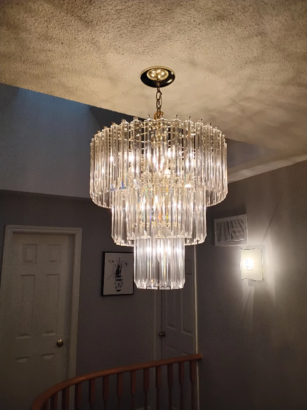 Stunning Crystal Chandelier - Mid-Century Modern - photo 2