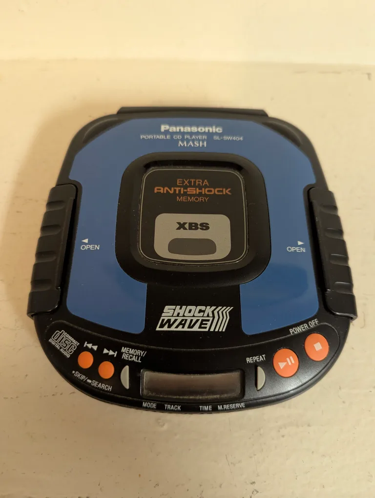 Panasonic SL-SW404PC-A Portable CD Player thumbnail
