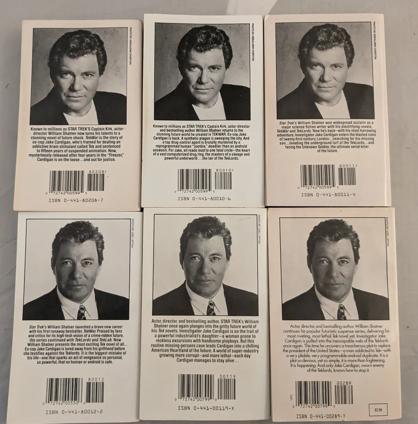 William Shatner Tek Series - 6 Paperback Books image indicator(2)