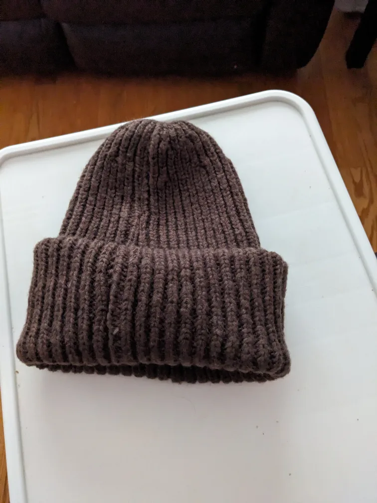 Brown Knit Beanie image indicator(3)