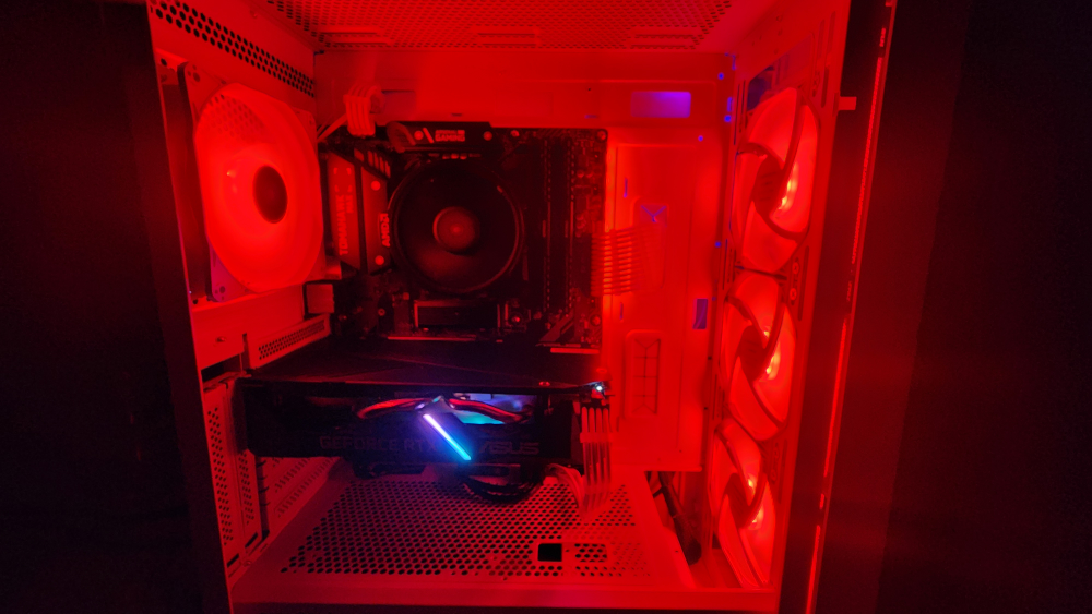 White Gaming PC | RTX | Ryzen 5 | 16GB DDR4 - photo 2