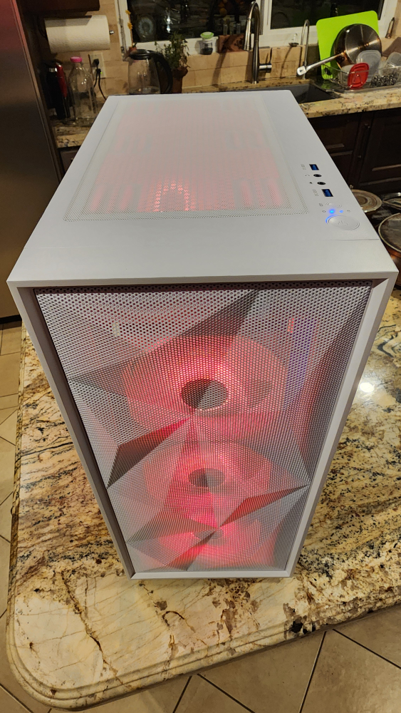 White Gaming PC | RTX | Ryzen 5 | 16GB DDR4 - photo 3