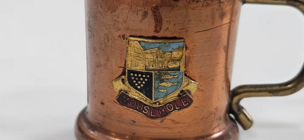 Vintage Copper Househole Tankard Souvenir Mug image indicator(2)
