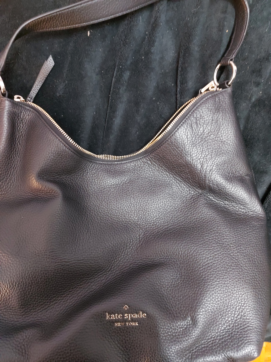 Kate Spade Black Leather Shoulder Bag