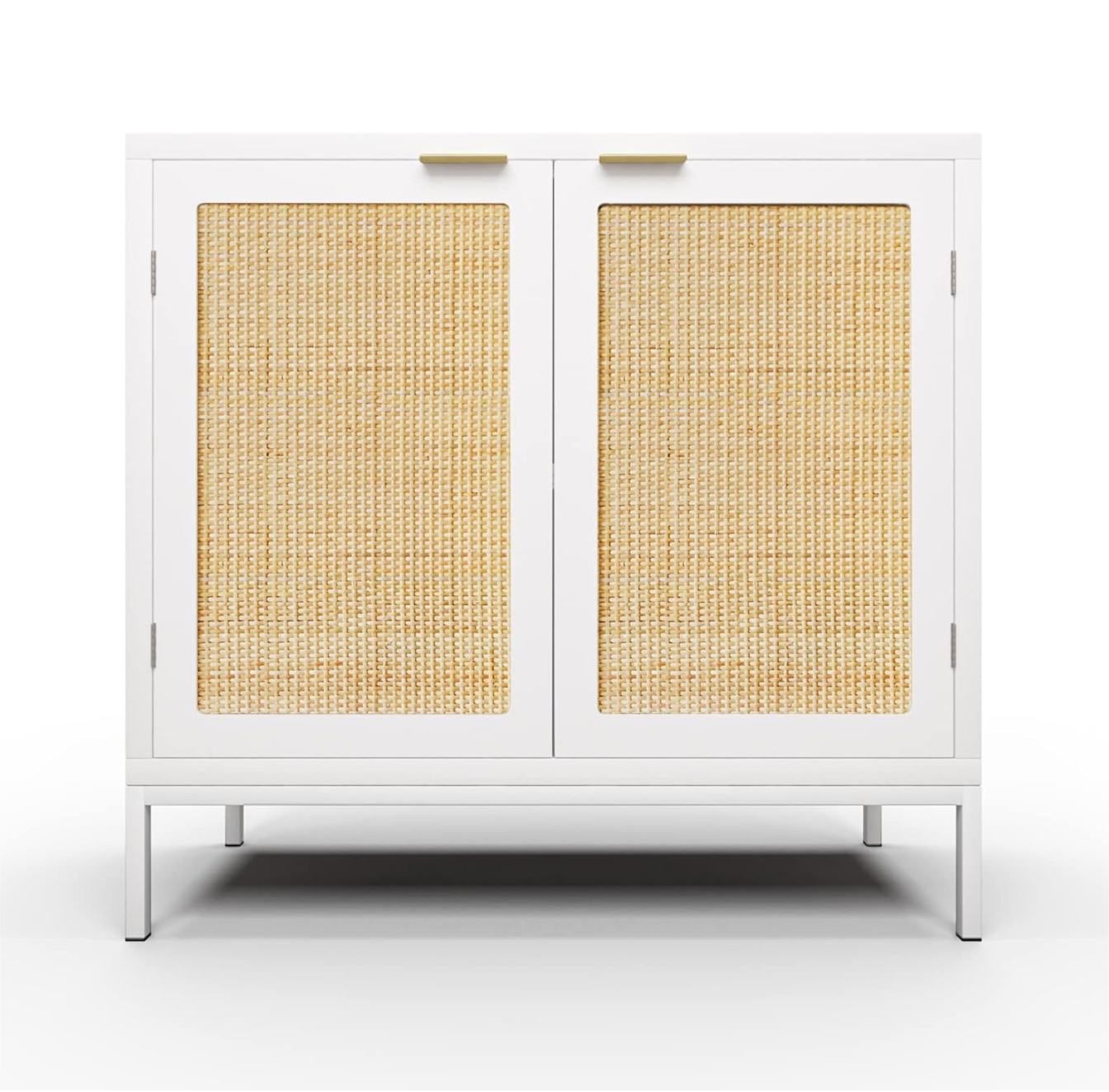 White accent cabinet