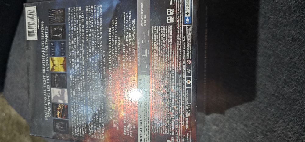 Game of Thrones: The Complete Series Blu-ray - photo 3
