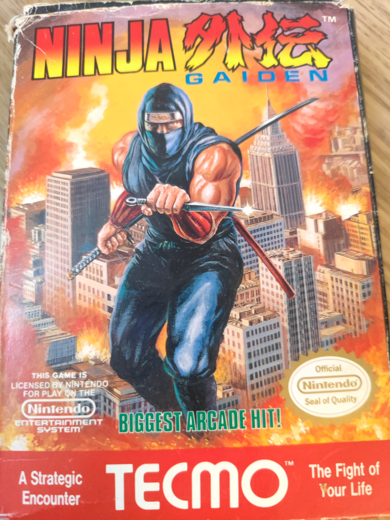 Ninja Gaiden - Nintendo Entertainment System Cartridge