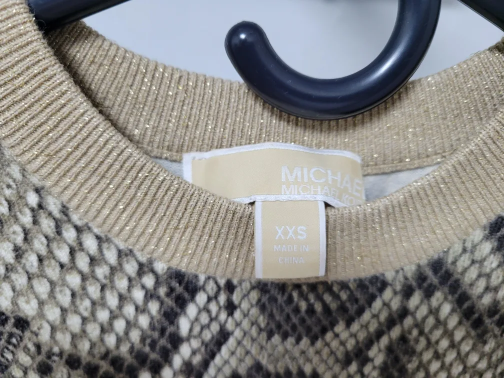 Michael Michael Kors Snakeskin Print Mini Dress XXS image indicator(3)