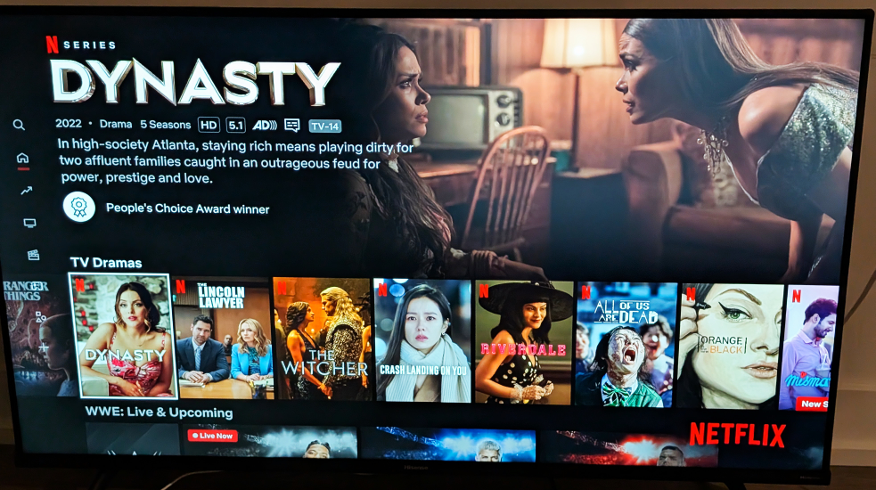 Hisense 43" UHD 4K Google TV (A6 Series) - Like New Condition
