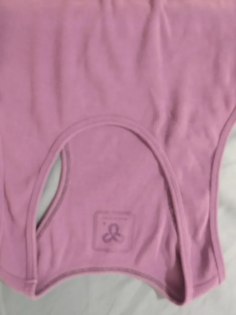 TNA Aritzia VINTAGE Purple ribbed tank top-S image indicator(2)