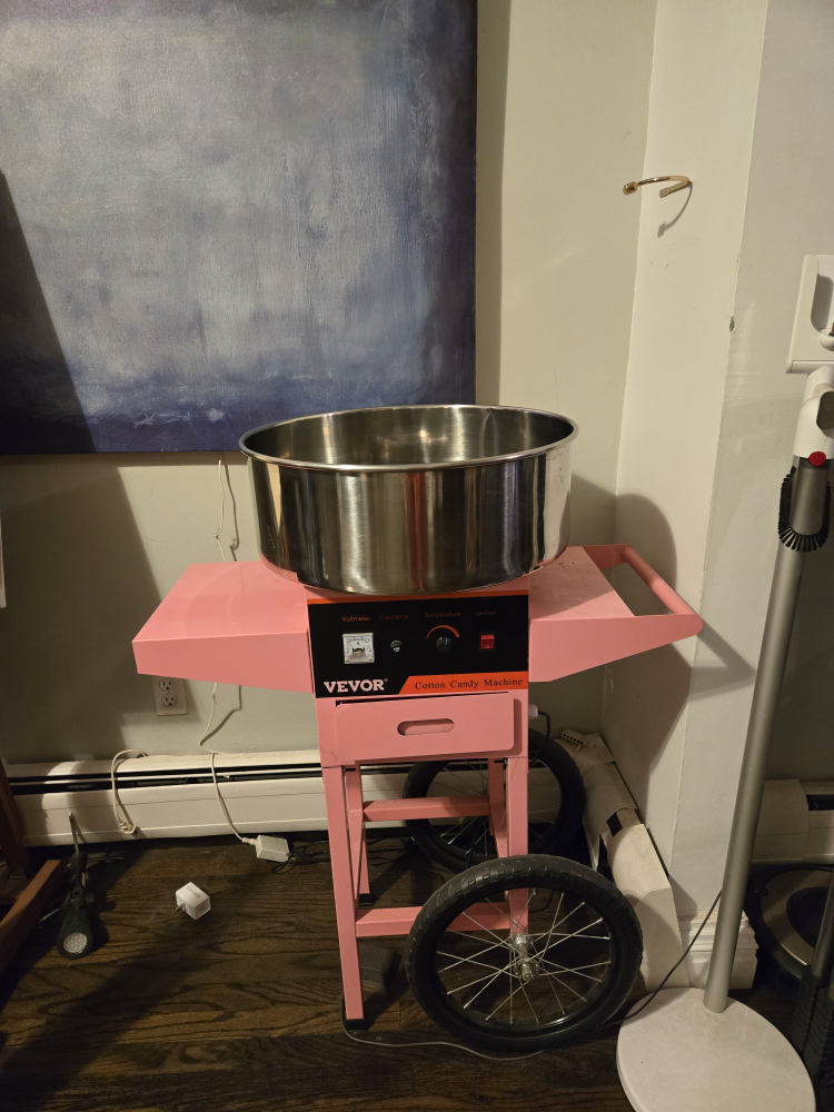 Pink Cotton Candy Machine
