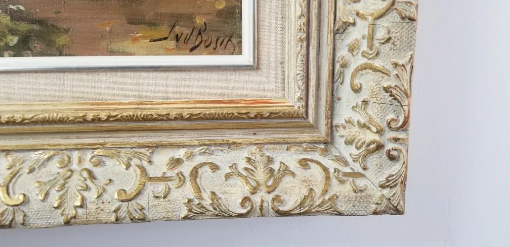 Vintage Framed Landscape Painting image indicator(5)