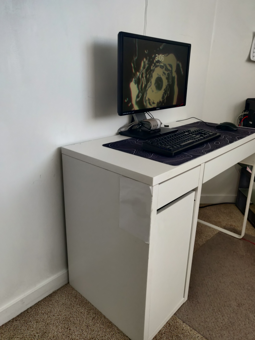 IKEA MICKE White Desk - photo 2