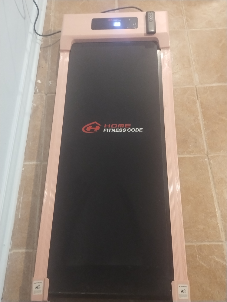 Home Fitness Code Walking Treadmill - Pink - photo 3