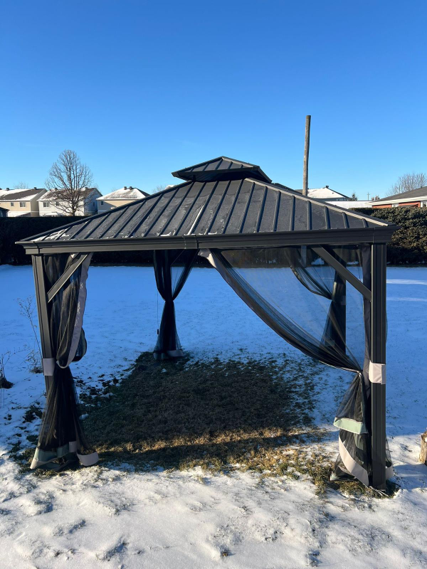Outdoor Gazebo with Curtains - photo 5