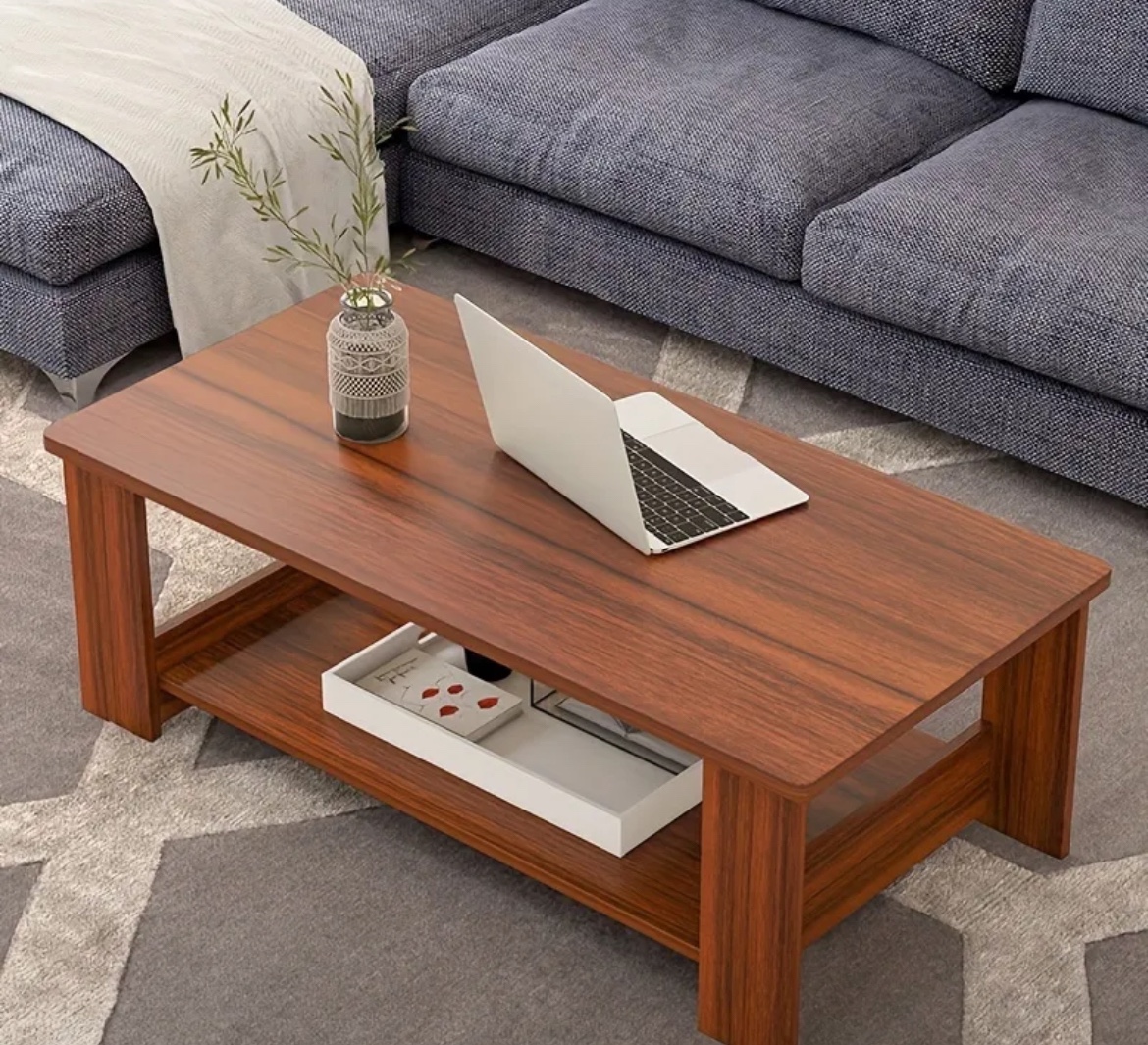 Wooden Coffee Table with storage