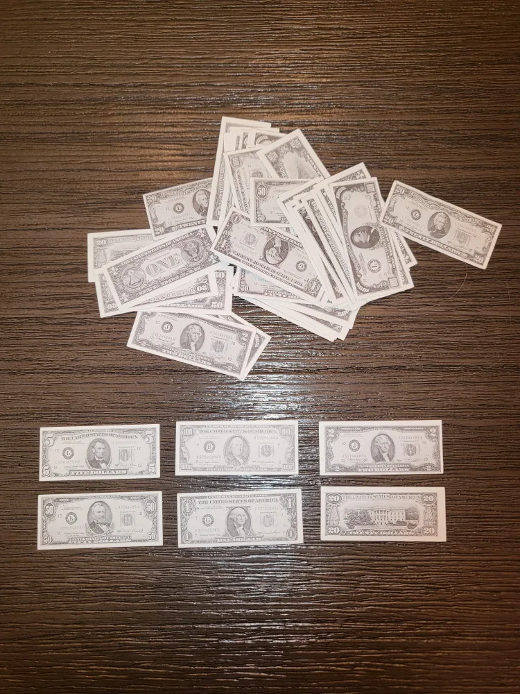 Miniature US Bills image indicator(2)