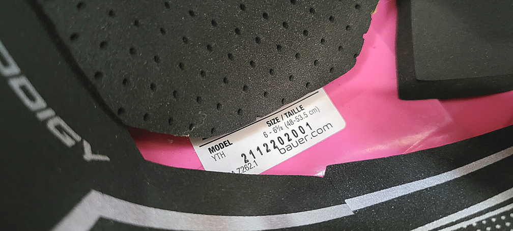 Bauer Youth Hockey Helmet - Pink - Size 6-6 1/2 - photo 4