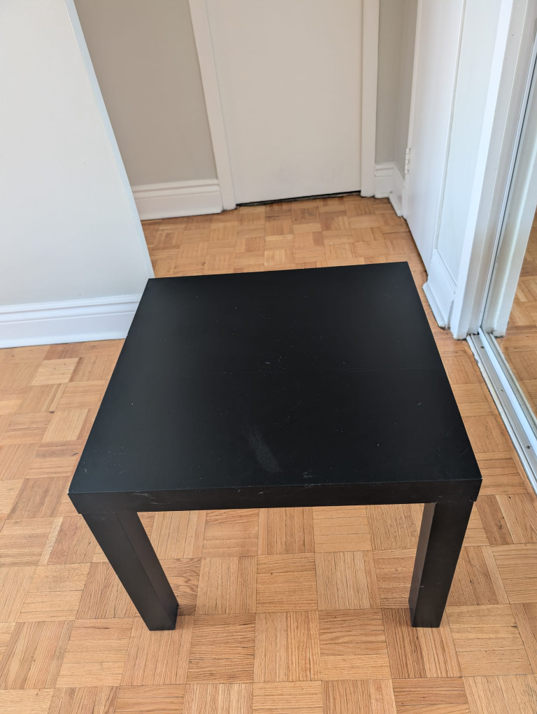 Black Square Coffee Table - photo 2
