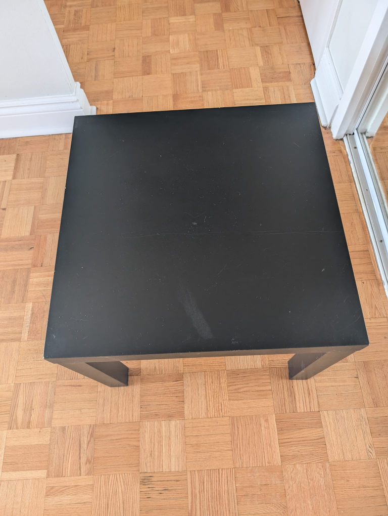 Black Square Coffee Table - photo 3