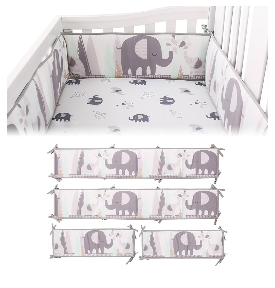 Baby Crib Bedding Set - Elephant Theme👶 - photo 5