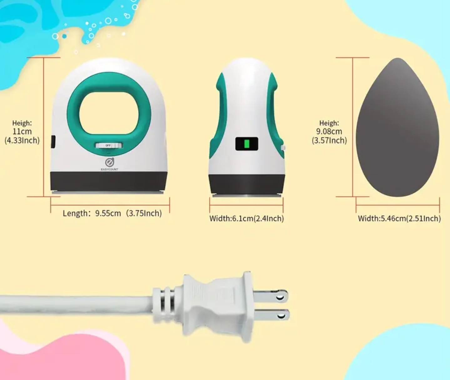 Easycount Portable Mini Heat Press Machine - photo 2
