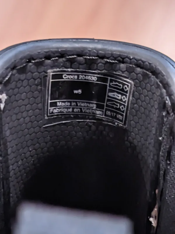 Black Crocs Women's Freesail Chelsea Ankle/Rain Boots (Size W5) image indicator(7)