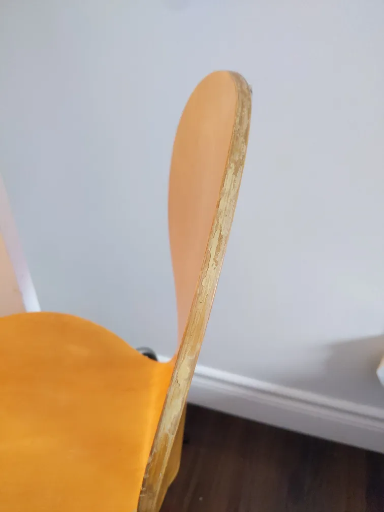 Vintage MCM wooden Butterfly Chair image indicator(4)