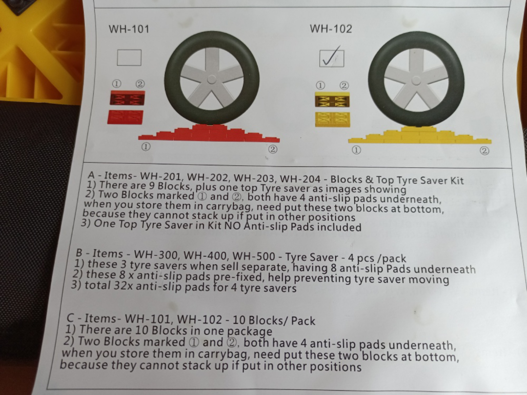 Set of 10 Leveling Blocks - photo 5