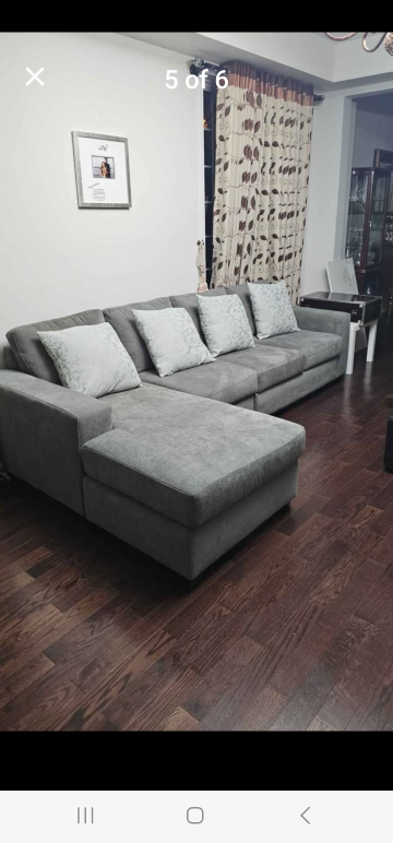 Grey Sectional Sofa - photo 2