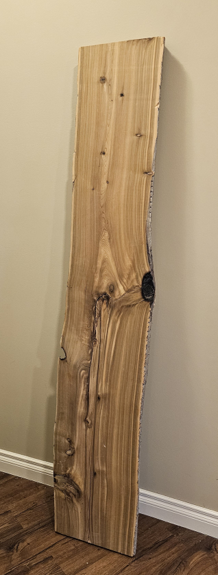 Live Edge Cedar Slab - Perfect for DIY Projects