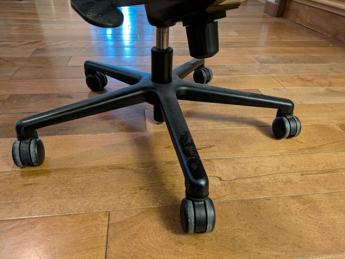 Burgundy Office Chair - photo 4