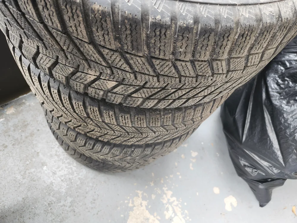 Set of 4 Continental Winter Tires off a 2012 jetta image indicator(4)