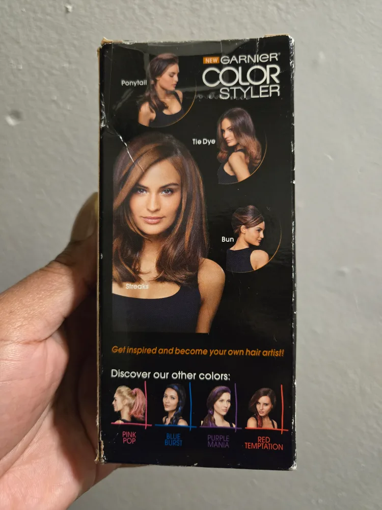Garnier Color Styler Intense Wash-Out Hair Color✨️ image indicator(3)