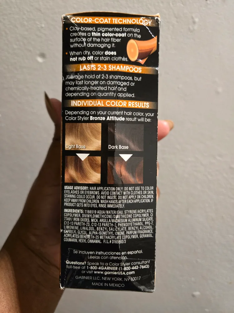 Garnier Color Styler Intense Wash-Out Hair Color✨️ image indicator(4)