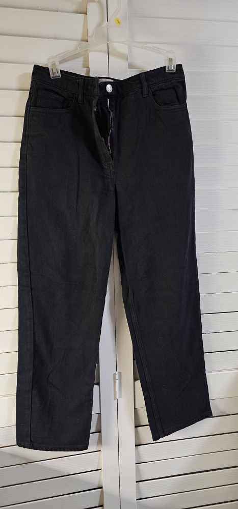 Wilfred Free Black Straight Leg Jeans - Size 6